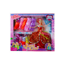 Beauty Doll with High Fashion Wardrobe
