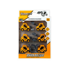6 Piece Pull Back Super Friction Power Trucks