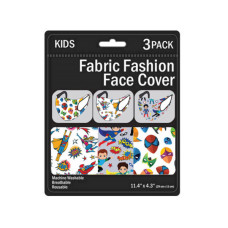 Kid's 3 Pack Superhero's Washable Face Mask 3 Asst