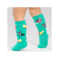 Sock it to Me Costume Party Toddler Knee High Socks