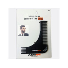 conair man black beard-cutting guide