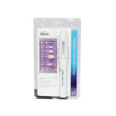 gem battery operated nail buffer set with 5 attachments