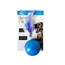 Balance Cat Toy With Feathers