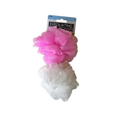 2 Piece Exfoliating Bath Sponge Set
