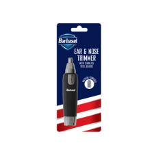 Barbasol Battery Powered Ear and Nose Trimmer with Stainless Steel Blades