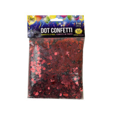 8 oz Dot Confetti Value Pack in Red