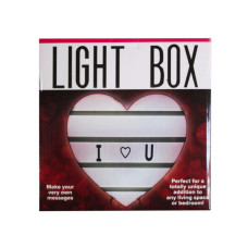 Heart Shape Light Box