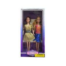 2 Pack Fashion Beauty Doll Set