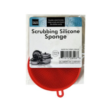 Round Rubber Kitchen Dish Scrubber