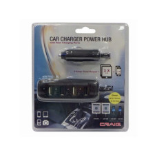 craig 4 port usb device charging car power hub
