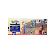 Basketball & Throw Ball Game Set