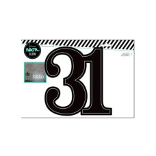 Heidi Swapp 14" x 9.6" Black 31 Wall Art