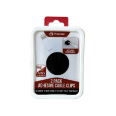 premier 2-pack adhesive cord cable clip organizer
