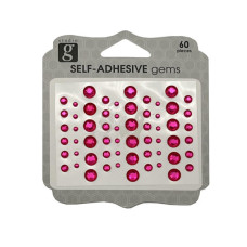Pink Decorative Adhesive Gems