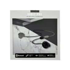 Orbit Pro Metal Bluetooth Stereo Earbuds with Mic in Black