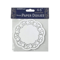 100 Piece Round Paper Doilies
