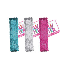 Luv Her Stretch Sequin Headwrap in Assorted Colors