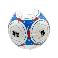 Size 5 Soccer Ball with Classic Red and Blue Design