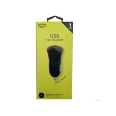 iHip 1A Black USB Car Charger