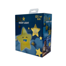 Glow Kids Star Night Light in Yellow