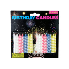 48 Piece Birthday Candle Set
