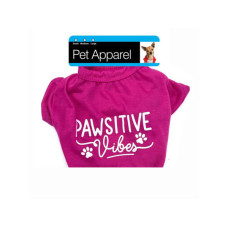 Pawsitive Vibes Cute Dog Pet T-Shirt Clip Strip