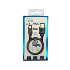 GoMovi 3 Foot Micro USB Cable in Black