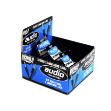 Revolt 3 Foot 3.5mm Audio Aux Cable in PDQ Display