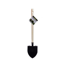 19" Garden Shovel with Wooden Handle