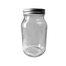 32 Ounce Glass Container w/Lid