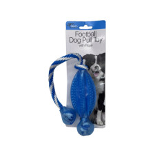 Football Dog Pull Toy with Rope