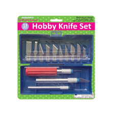 13 Piece Precision Knife Set with Storage Case