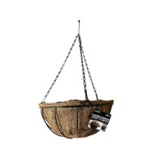12" Wide Hanging Garden Basket Planter