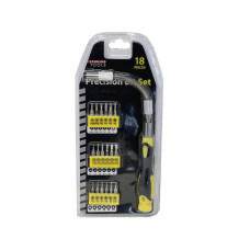 Carbon Steel Flexible Precision Screwdriver with 18 Magnetic Heads