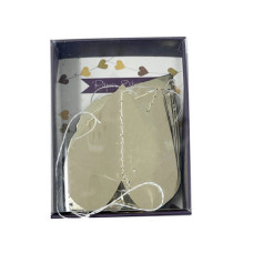 paper eskimo gold heart party garland