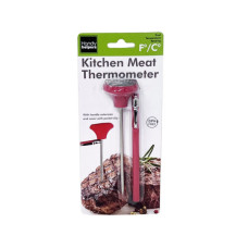 Kitchen Meat Thermometer with Handle Extension and Cover with Pocket Clip