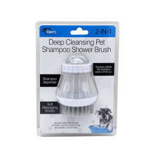 Deep Cleansing Pet Shampoo Shower Brush