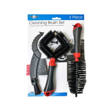 3 Pack Tire Cleaning Brush Set