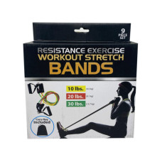 Resistance Weight Workout Stretch Bands with Attachments
