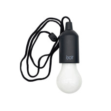 iJOY Illuminate Pull Rope Light Bulb in Black
