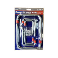 6 Pack Steel Storage Hooks