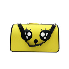 Medium Pet Carrying Travel Bag with Cute Animal Face Design