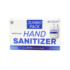 40 piece hand sanitizer