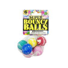 6 Piece Bouncy Balls