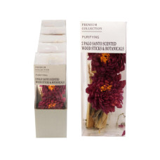Palo Santo Scented Wood Sticks with Botanicals