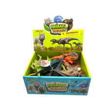 Assorted Dinosaur Figurine Countertop Display