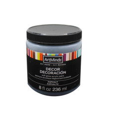 American Craft 8oz Decor Paint in Asphalt