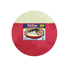 Pet Parade Jumbo Pet Cave in Red