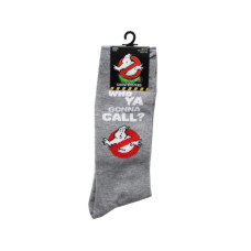 2 Pack Ghostbusters Crew Socks Size 10-13