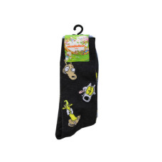 2 Pack Nickelodeon Derp King Crew Socks Size 10-13